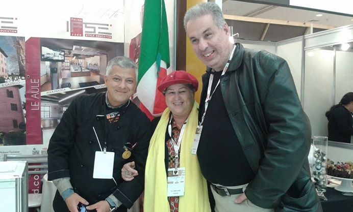 Chef Rafaelle Trovato, Carmen Guarize e Celso dos Santos